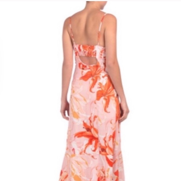 Abel The Label Flower Bomb Lola High Low Dress - Picture 5 of 11